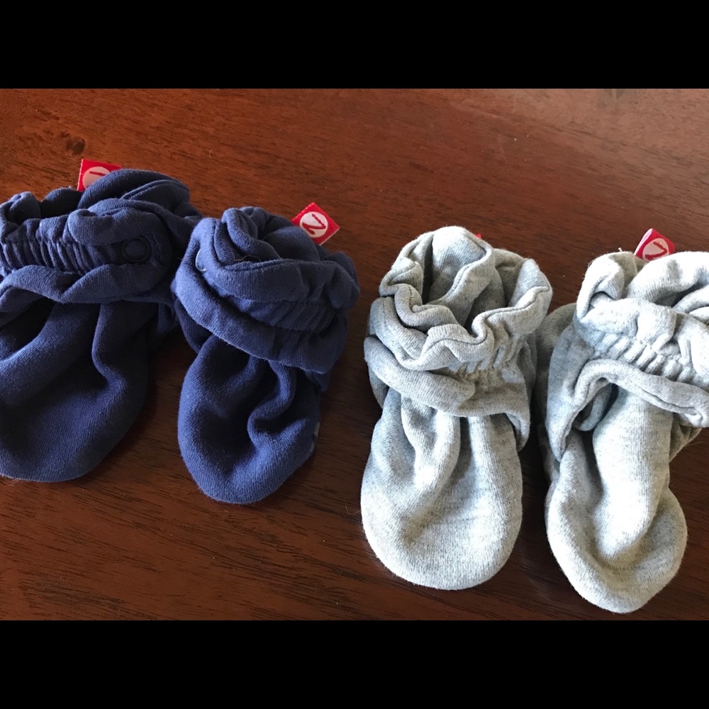 Zutano booties: 6 months